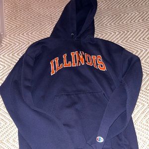 champion illinois college hoodie